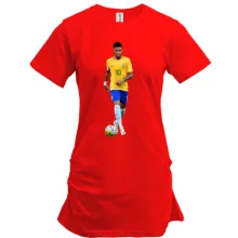 Подовжена футболка з Neymar 2