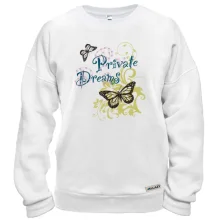 Свитшот Private Dreams butterfly