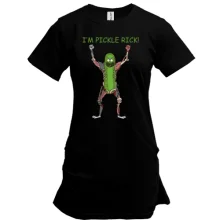 Туника с Огурчиком Риком и надписью «I'm Pickle Rick»