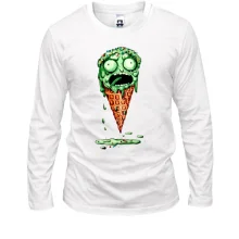 Мужской лонгслив Ice cream Morty