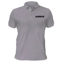 Футболка поло с надписью Airbus