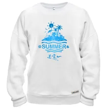Світшот з пляжем "summer"