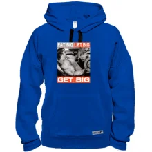 Толстовка с Шварценеггером "Get Big"