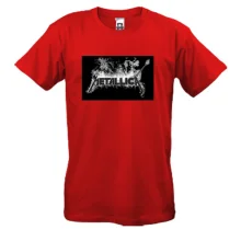Футболка Metallica (лого, гитара)