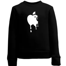 Детский свитшот с тающим Apple