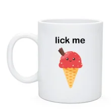 Чашка Lick me