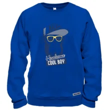 Свитшот с обезьяной "Handsome Cool Boy"