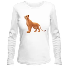 Женский лонгслив со Львицей (Король лев)