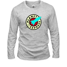 Мужской лонгслив с логотипом Planet Express