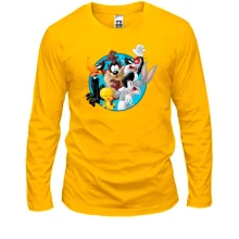 Мужской лонгслив с героями Looney Tunes