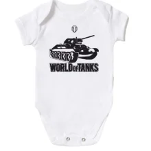 Дитяче боді WOT з танком