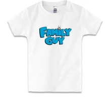 Детская футболка Family Guy с телевизором в логотипе