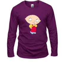 Мужской лонгслив с коварным Стьюи Гриффином