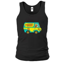 Мужская майка The Mystery Machine