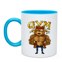 Чашка Gym с бульдогом (мульт)