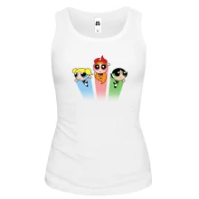Комбинированный детский лонгслив powerpuff girls Комбинированный детский лонгслив powerpuff girls