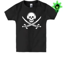 Детская футболка Music pirates