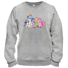 Свитшот с пони из мультфильма My Little Pony