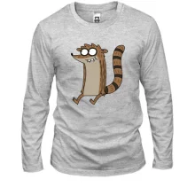 Мужской лонгслив с енотом Rigby