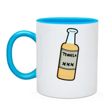 Чашка с бутылкой Текилы
