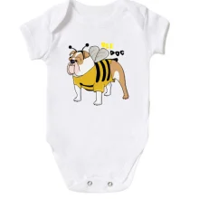 Детское боди Bee dog