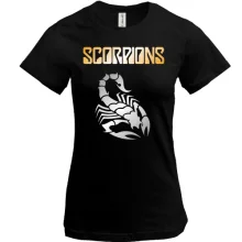 Жіноча футболка Scorpions (Gold)