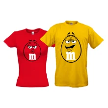 Парные футболки M&M’s