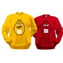 Парные кофты M&M’s