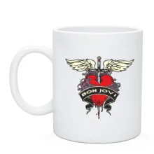 Чашка Bon Jovi
