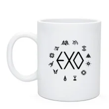 Чашка EXO с иконками