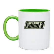 Чашка Fallout 3 с логотипом