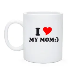 Чашка I love my mom