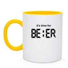 Чашка It's time for Beer