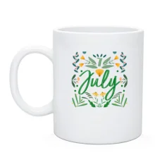 Чашка July Июль