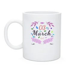 Чашка March Март