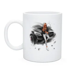 Чашка Mercedes GLE Brabus Art