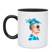 Чашка Morgenstern with blue dreadlocks