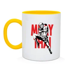 Чашка Muay Thai с бойцом