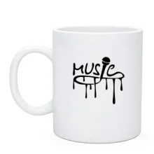 Чашка Music (граффити)