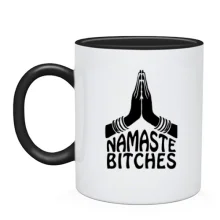 Чашка Namaste Bitches