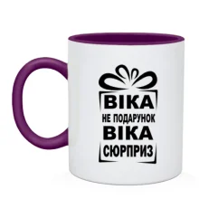 Чашка Вика не подарок