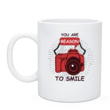 Чашка You are reason to smile