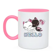 Чашка hello cats