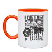 Чашка live fast