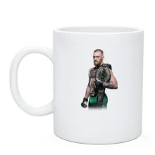 Чашка с Конором МакГрегором "Champion"