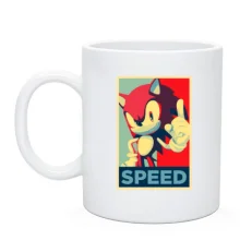 Чашка з артом Speed (Sonic)