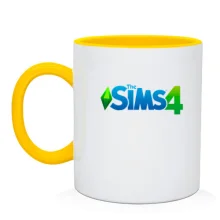 Чашка с логотипом Sims 4