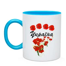 Чашка с маками 