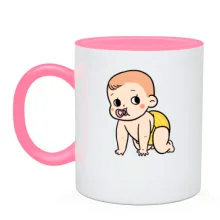 Чашка з маленькою дитиною
