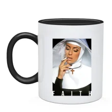 Чашка с монашкой FAITH